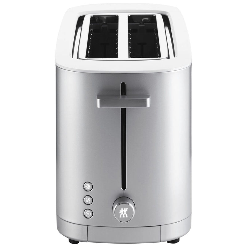 Enfinigy Toaster 2/4 mit Brötchenaufsatz silber