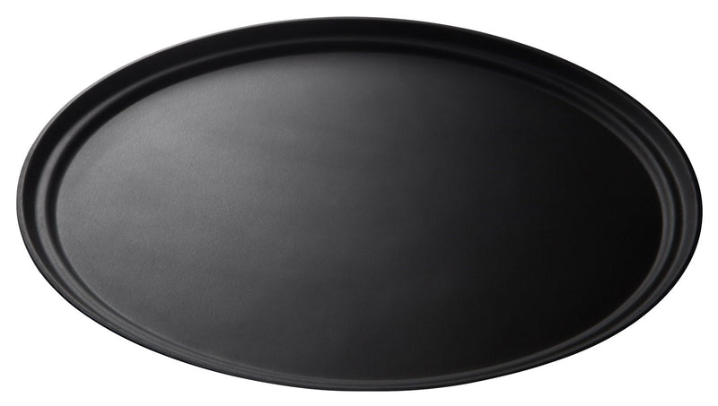 Camtread Tablett oval 49x59cm schwarz rutschfest