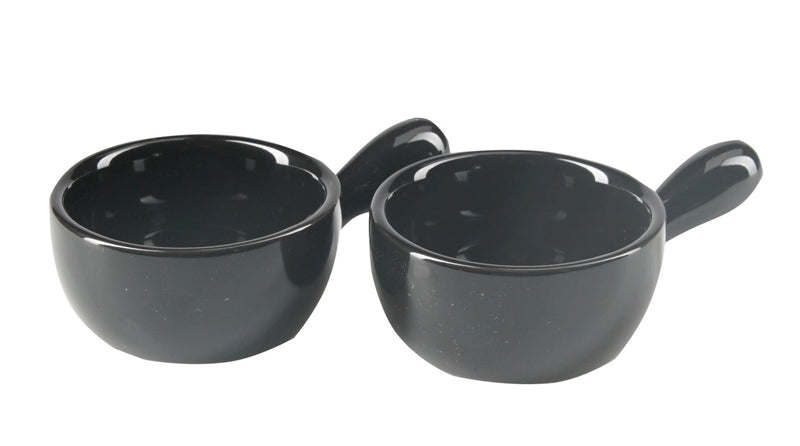 2er Set Schnaps-Caquelon Ø5cm, schwarz