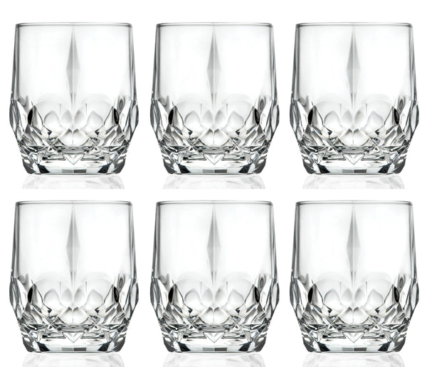 6er Set Alkemist Whisky Becher Ø8.7 H10.3 cm, 35cl