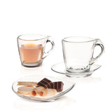 2er Set Happy - Cappuccinotassen H9cm, 26cl